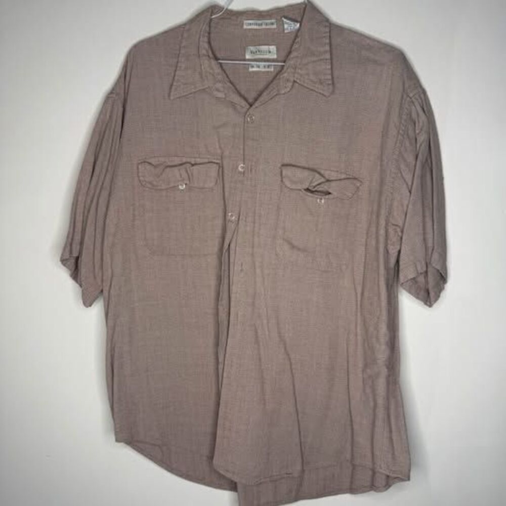 Van Heusen Corporate Casual XXL short sleeve shirt